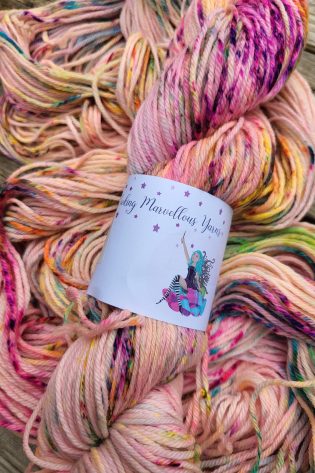 Party Princess on SW Merino & nylon DK yarn