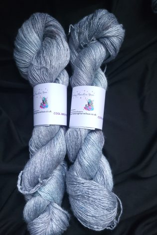 Ghosted on Bamboo 4ply yarn