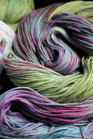 Enchanted on Organic cotton 4ply yarn