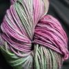 Hellebore garden on Organic cotton 4ply yarn