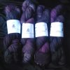 Bloody Mary on Superwash Merino & nylon HT 4 ply yarn