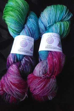 Andromeda on Superwash Merino & Nylon HT 4ply