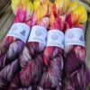Hellfire on Bamboo 4ply yarn